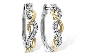 C207-73535: EARRINGS .15 TW