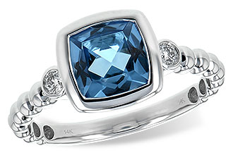 C207-75335: LDS RG 1.57 BLUE TOPAZ 1.65 TGW