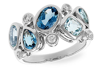 D292-33462: LDS RG 2.57 BLUE TOPAZ TW 2.75 TGW