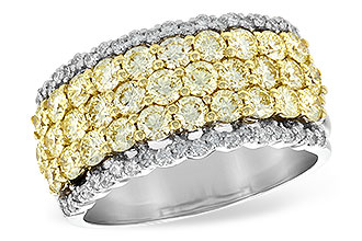 E207-81698: LDS DIA RG 1.90 YELLOW DIAS 2.18 TW