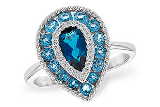 F208-68080: LDS RG 1.52 TW BLUE TOPAZ 1.60 TGW