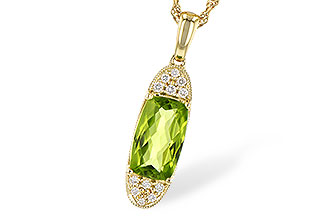 G291-44380: NECK 1.90 PERIDOT 2.00 TGW