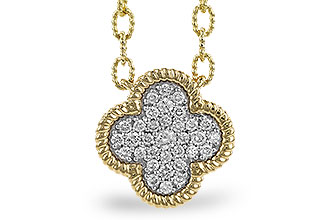 G292-36234: NECKLACE .32 TW (18")
