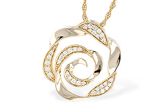 H292-30762: NECKLACE .20 TW